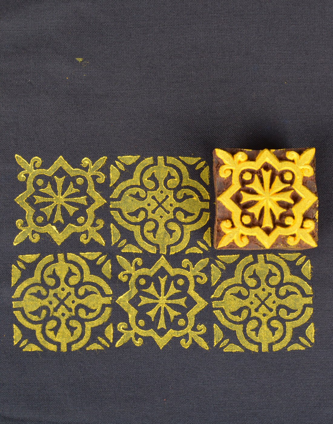 427 Block Stamps for Fabric Repeat Pattern