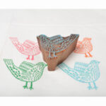 Wooden Fabric Stamps