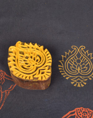 Wooden Block Printing Blocks Henna Stamp