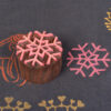 Snowflake Wooden Printing Block