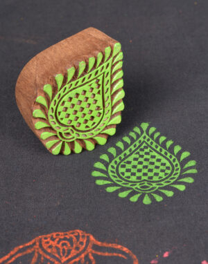 Wooden Fabric Printing Blocks Henna Stamps