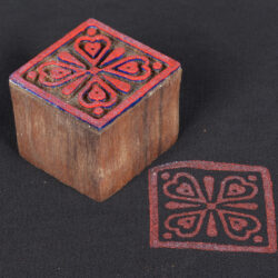 Wooden Fabric Printing Blocks