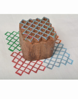 Wooden stamp blocks
