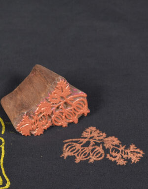 Hand Carved Wooden Printing Blocks Floral Designs