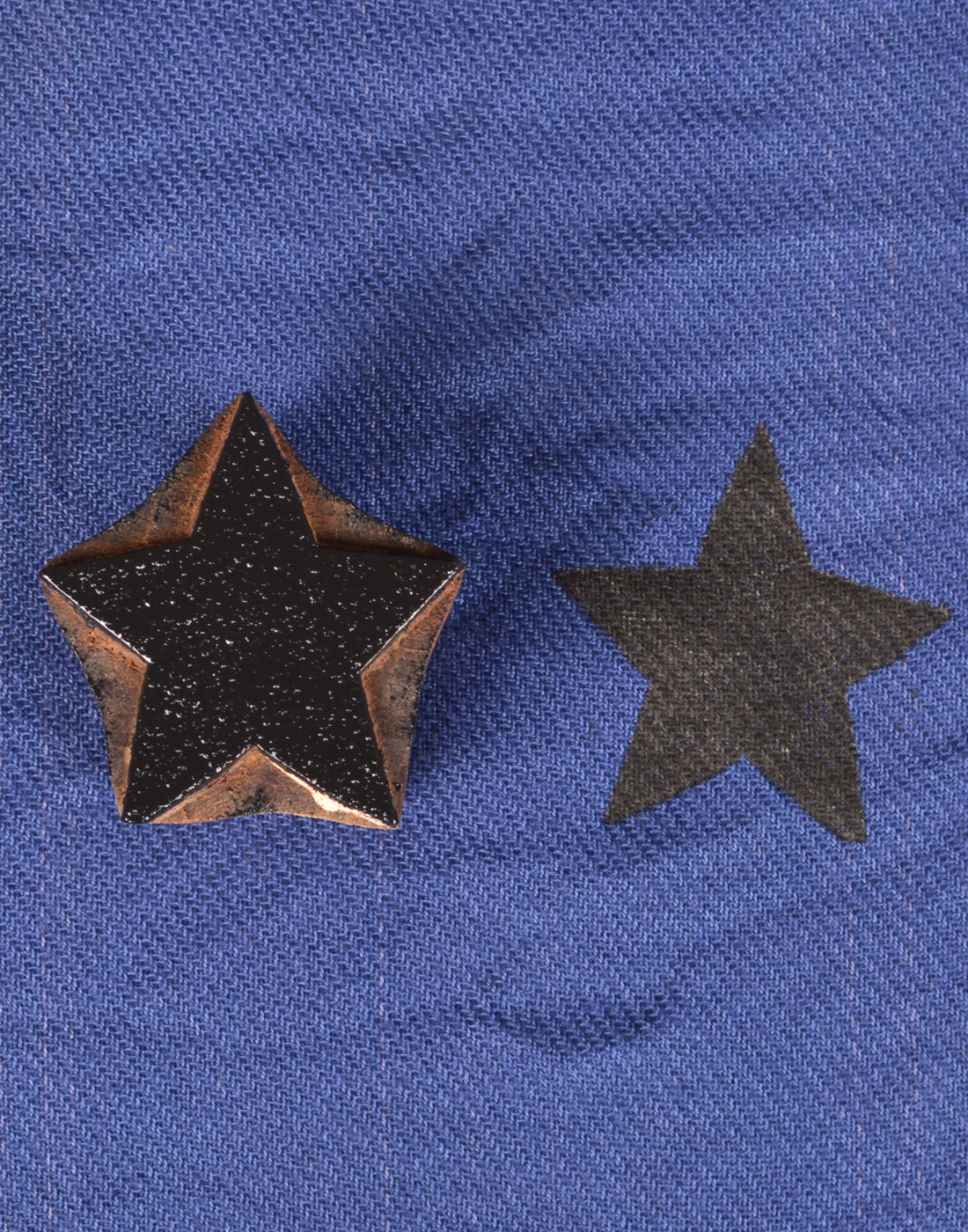 276 Star Shape Wooden Printing block