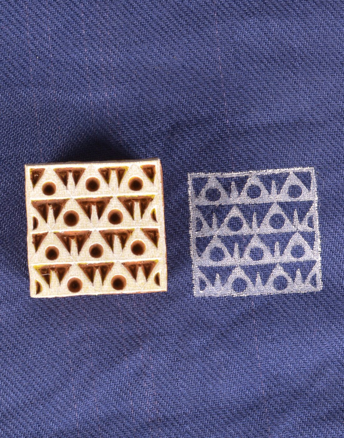 285 Block Stamps for Fabric Geometrical Shape
