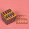 Custom Wooden Printing Blocks Geometrical Shape