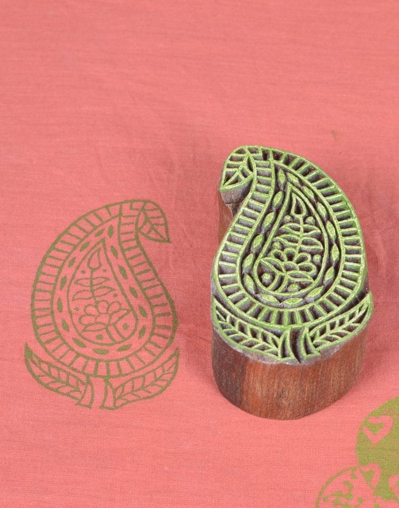 Adorable Indian Wooden Printing Blocks For Sale Henna Blocks 336 RR