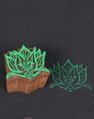 Lotus Wooden Printing Block