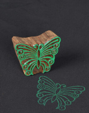 Butterfly Wooden Printing Block