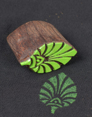 Leaf Wooden Printing Block 07