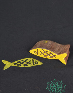 Fish Shape Textile Printing Blocks