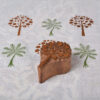 Brown Tree Wooden Printing Blocks