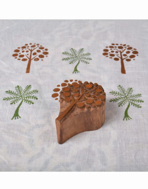 Brown Tree Wooden Printing Blocks