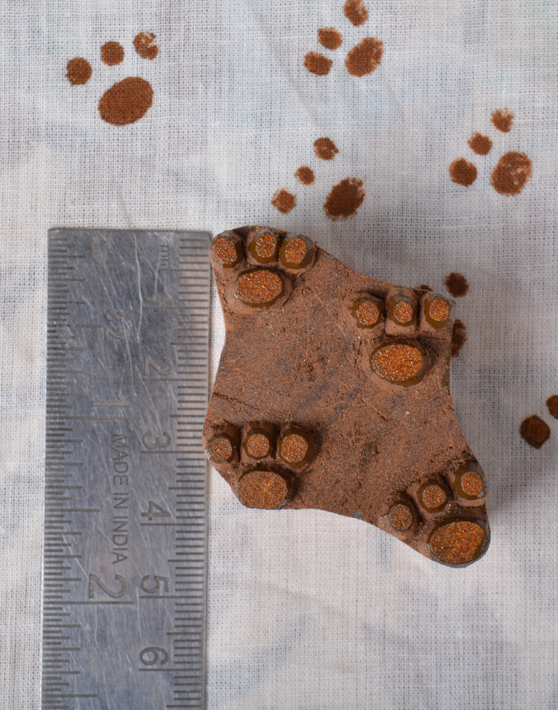 54 Block Printing Blocks Animal Foot Prints