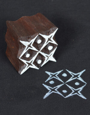 Stars Shape Wooden Printing Block