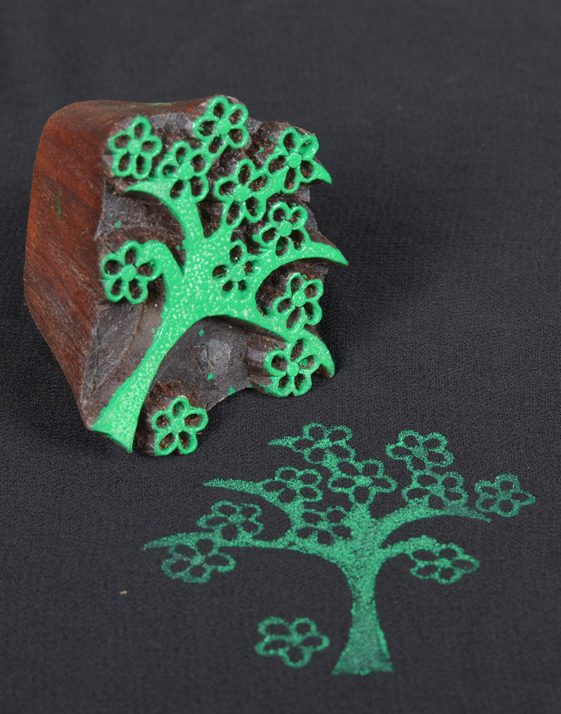 DSC 0120 Tree Wooden Printing Block 235