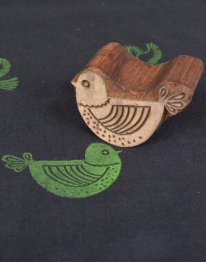 Bird Shape Wooden Printing Block