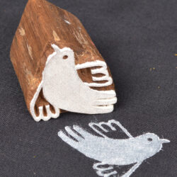 Bird Shape Wooden Printing Block 04