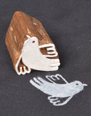 Bird Shape Wooden Printing Block 04