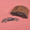 Wooden Stamping Blocks Car Design