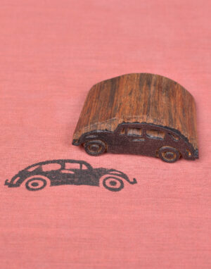 Wooden Stamping Blocks Car Design 459 - Image 3