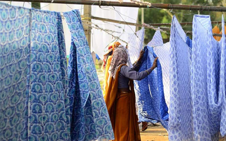 Dabu Block Printing