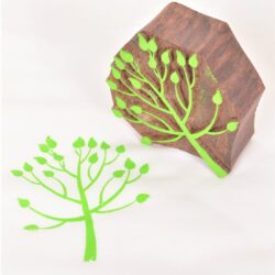 Tree Design for Block Printing
