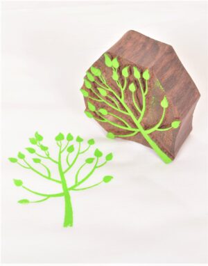 Tree Design for Block Printing