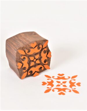 Wooden Stamps for Fabric Printing Repeat Pattern