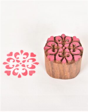 Repeat Pattern Wooden Printing Block