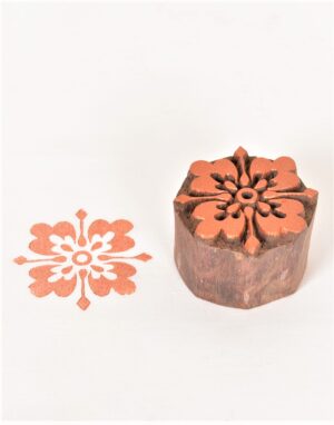 Repeat Pattern Wooden Printing Block