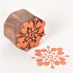 Block Print Wooden Blocks Repeat Pattern