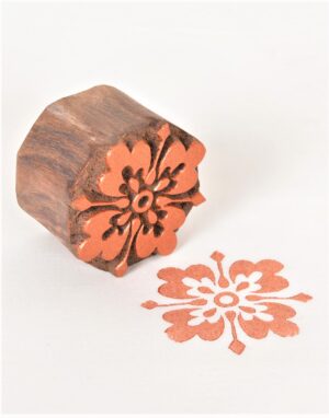 Block Print Wooden Blocks Repeat Pattern