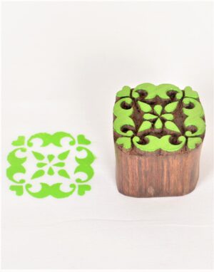 Repeat Pattern Wooden Printing Block