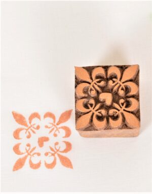 Wood Block Carving Repeat Pattern Block 607 - Image 5