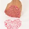 Block Stamps for Fabric Heart Shapes 638