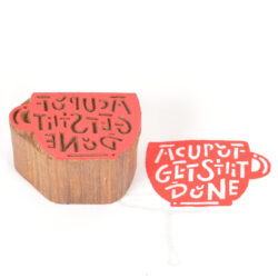 Indian Wooden Printing Blocks
