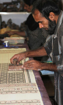 The Ageless Ajrak Printing 1