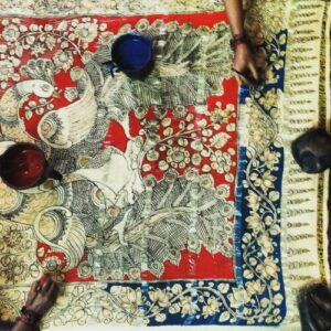 Kalamkari printing process