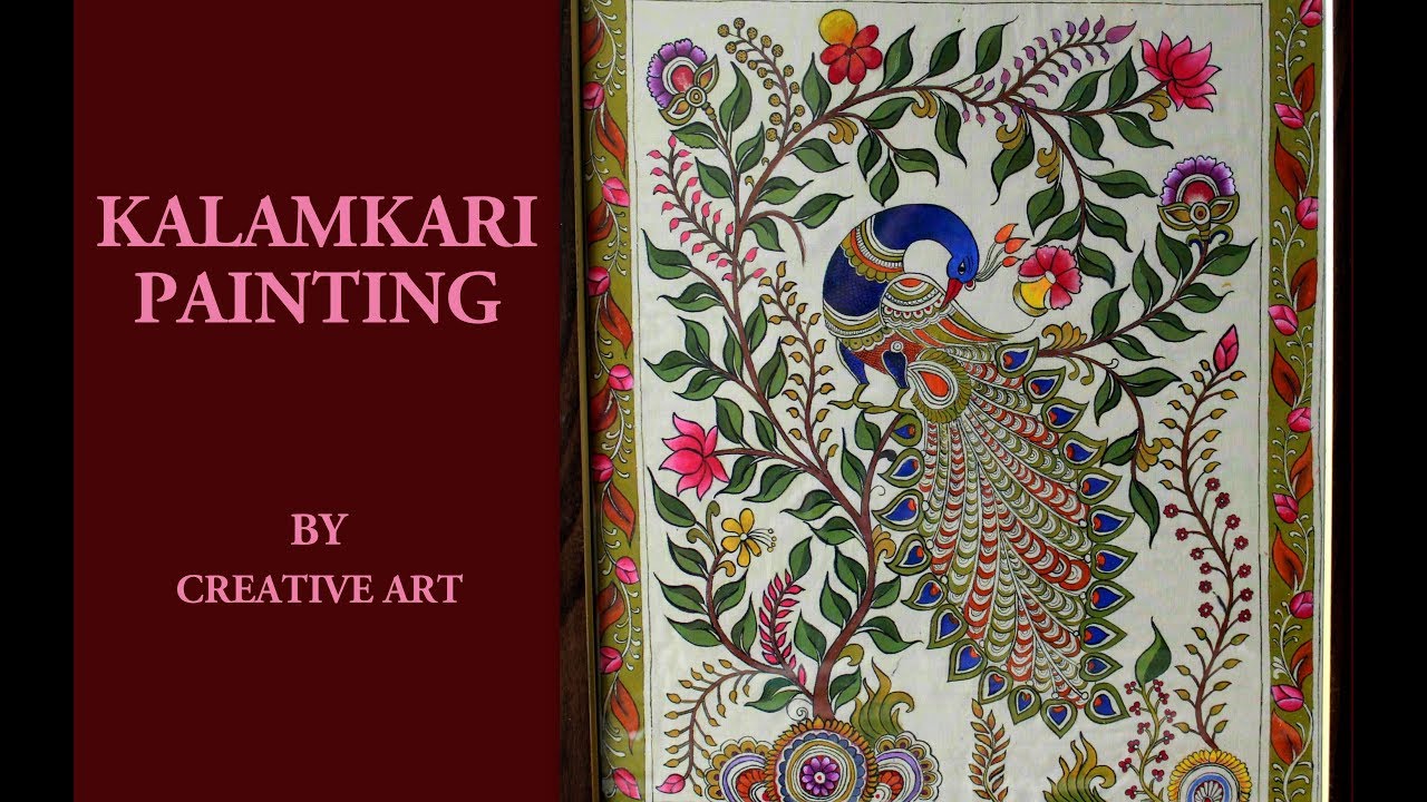 kalamkari painting The Colors of Kalamkari Block Printing