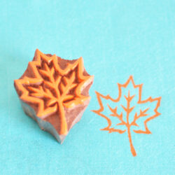 Leaf Designs Wooden Printing Blocks