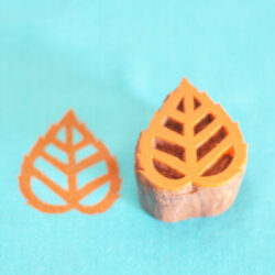 Leaf Designs Wooden Printing Stamps