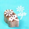 Floral Wooden Block for Printing