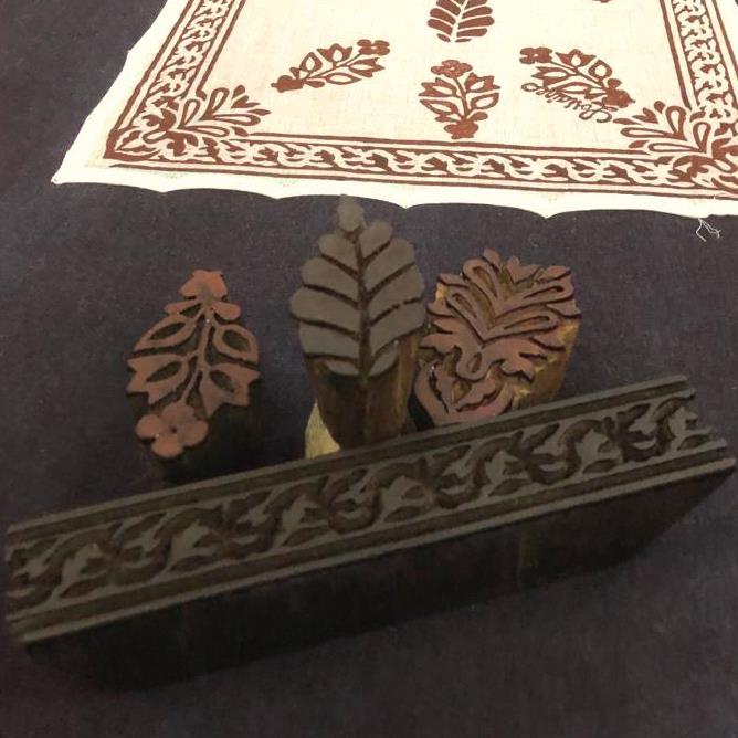 Old Wooden Printing Blocks