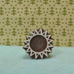 Round Floral 878