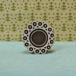 Round Floral 883