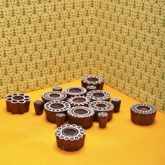 Sets of Wooden Printing Blocks