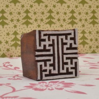 Repeat Pattern Wooden Printing Blocks