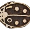 Wooden Printing Block with Bug Design